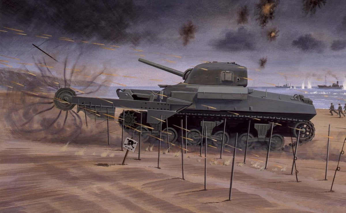 Airfix - Sherman Crab (8/19) * (Af02320v)