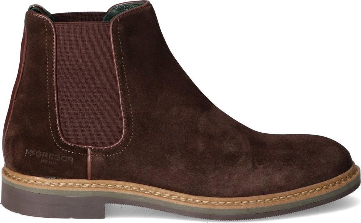 Mc Gregor heren chelseaboot - Bruin - Maat 46