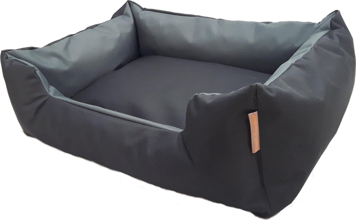 Hondenmand Cordura L – Zwart + Grijs - 80 x 65 x 21 cm