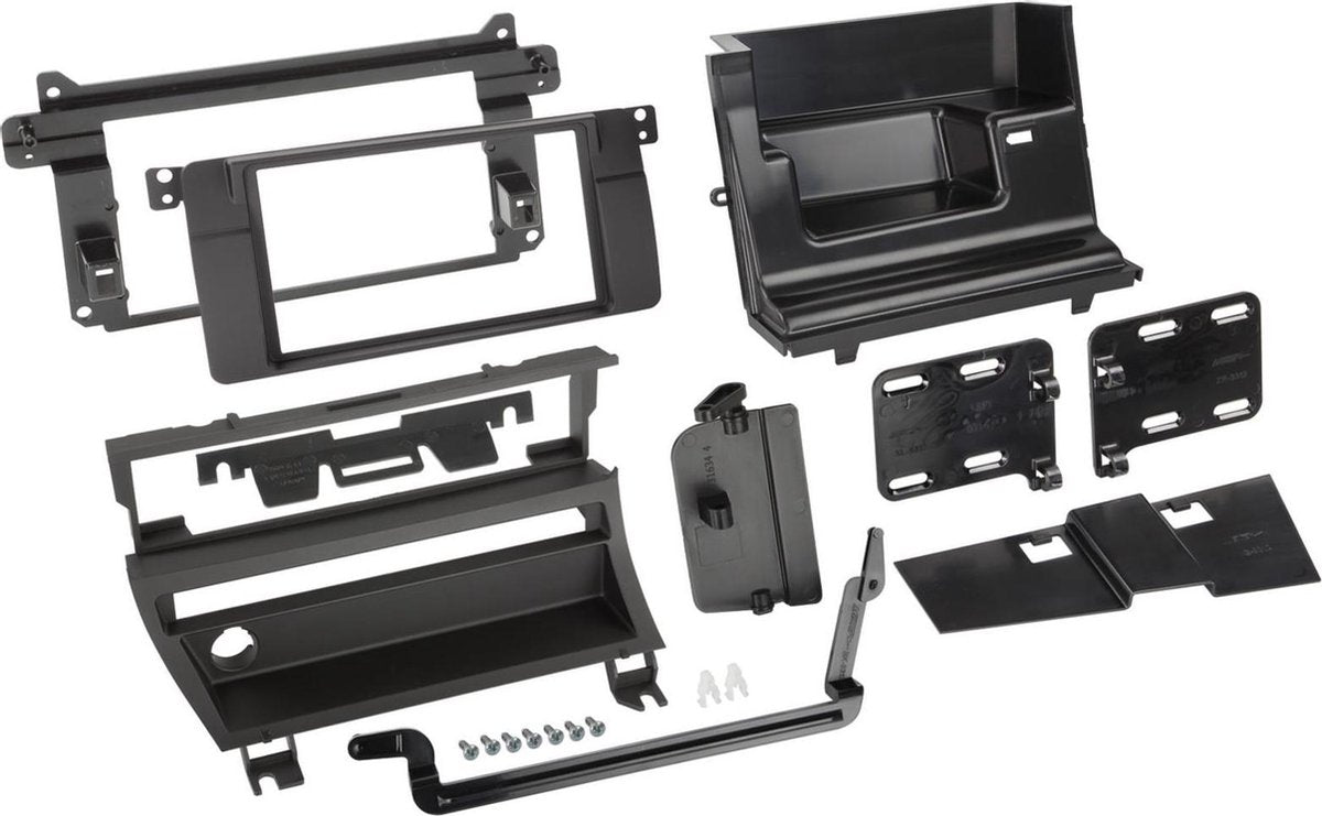 2-DIN Paneel BMW 3-Serie (E46) 1998-2006 Kleur: Zwart