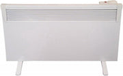 Handzame Electrische verwarming convector 1500 Watt met thermostaat en voetsteunen