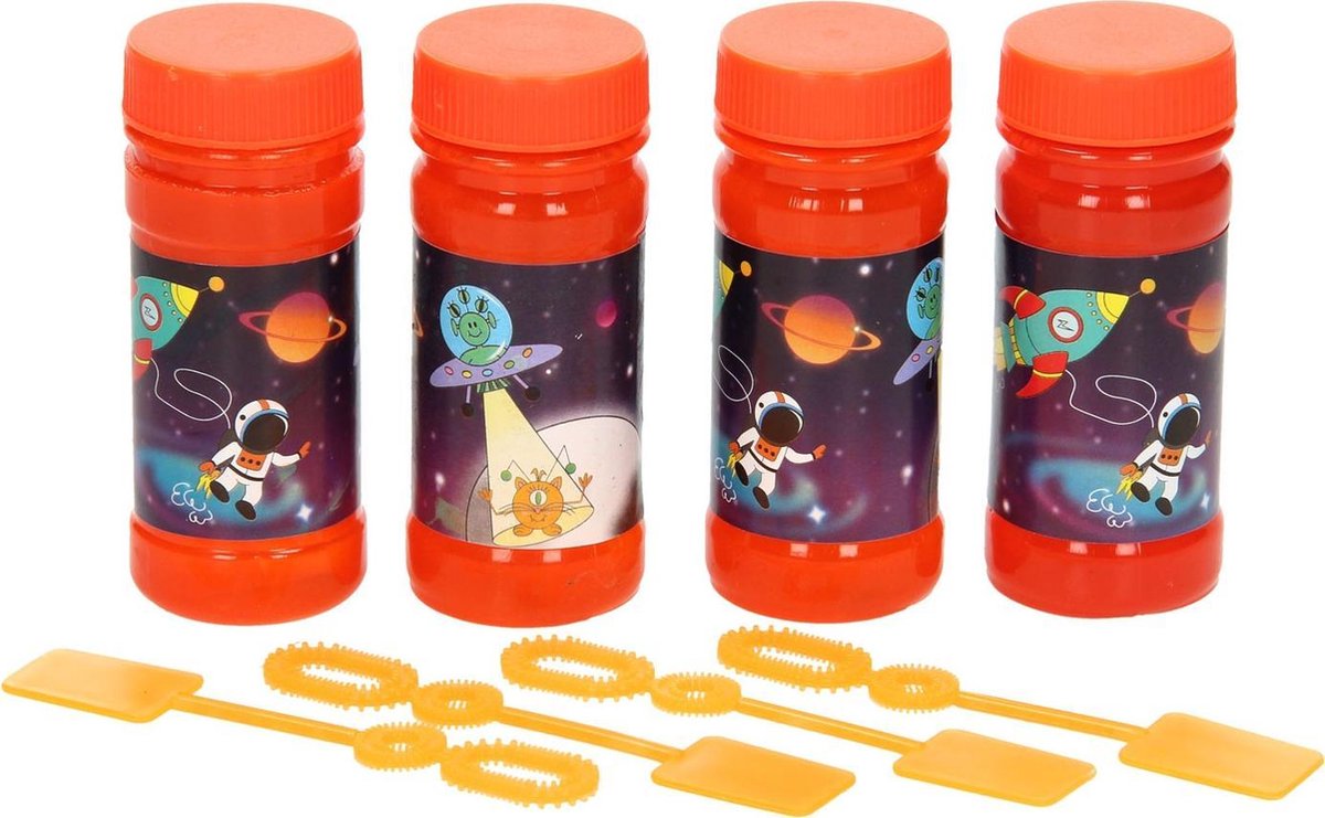 Lg-imports Bellenblaas Ruimte 4x50 Ml Oranje