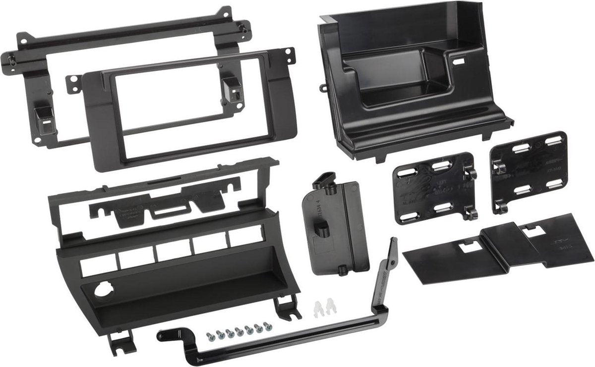 2-DIN Paneel BMW 3-Serie (E46) 1998-2006 Kleur: Zwart