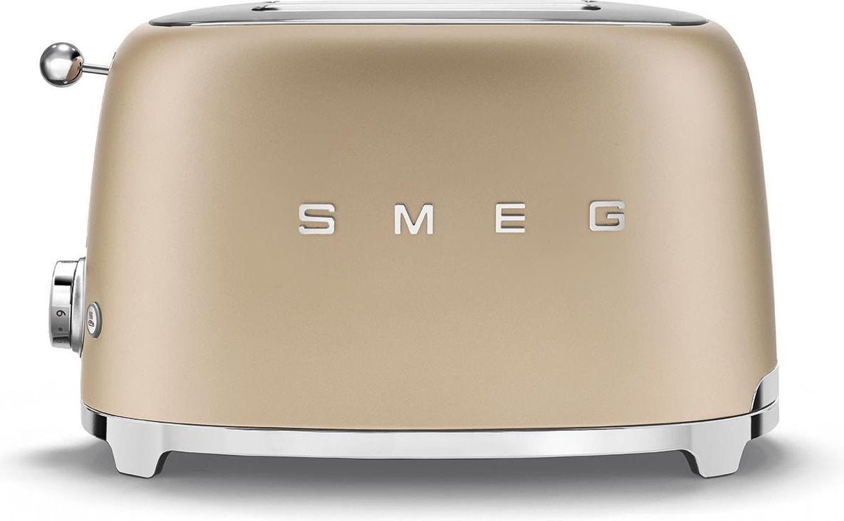 SMEG - Broodrooster - Broodrooster 2x2 Mat Champagne