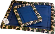 Koelmat met rand - Koelbed voor de hond - Verkoelende mat -  Camouflage - Afmetingen:  49x38cm