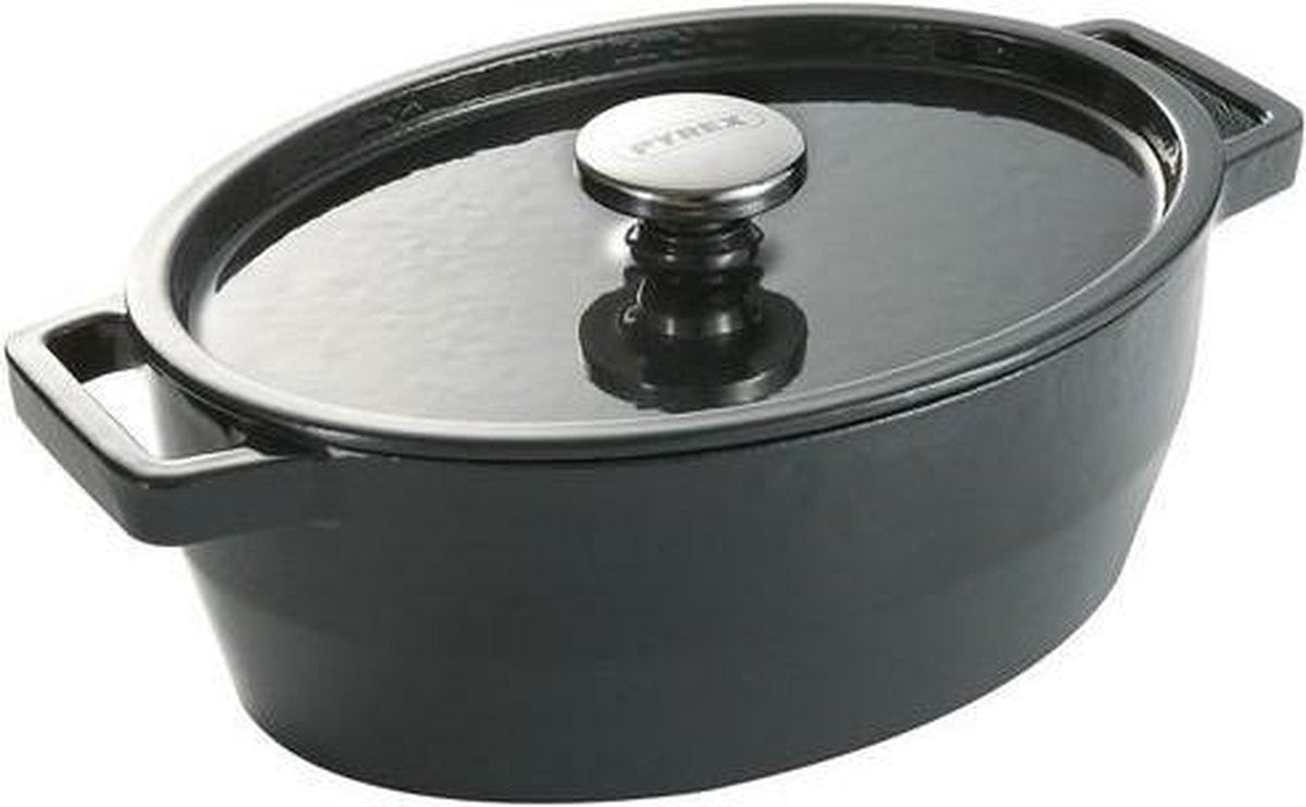 Pyrex Slowcook Braadpan Ovaal - Gietijzer - 5