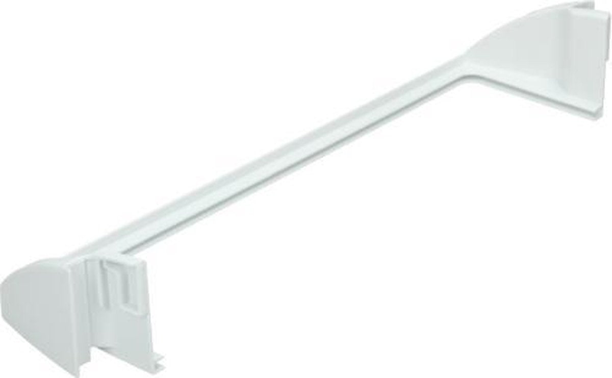 Beugel houder van glasplaat 467x 110 x 70 mm wit  voor flessenrek koelkast origineel Liebherr 103-1576