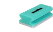 Schuurspons met grip - Groen/wit - 10 stuks - Wecoline
