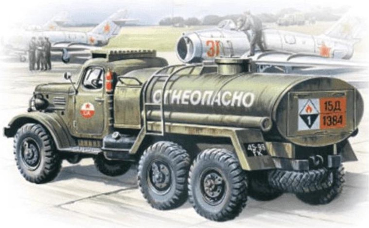 ICM | 72561 | ZIT-157 Fuel Truck | 1:72