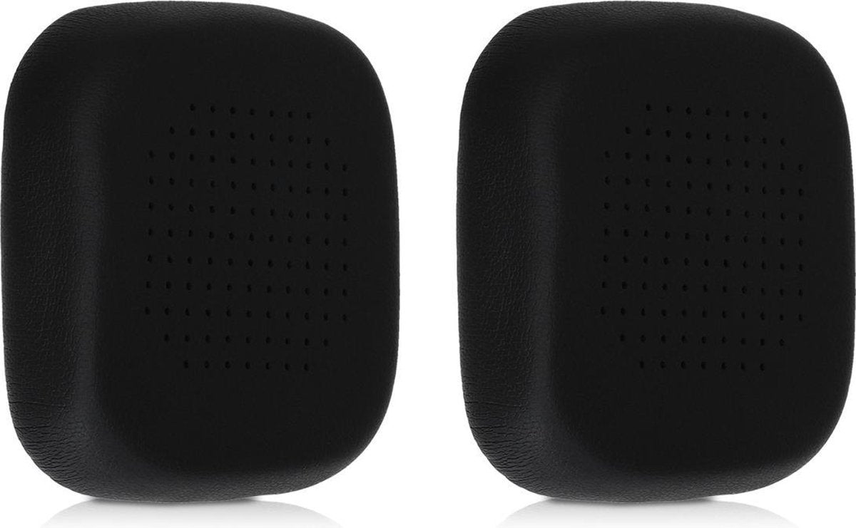 kwmobile 2x oorkussens voor Logitech UE 5000 koptelefoons - imitatieleer - voor over-ear-koptelefoon - zwart