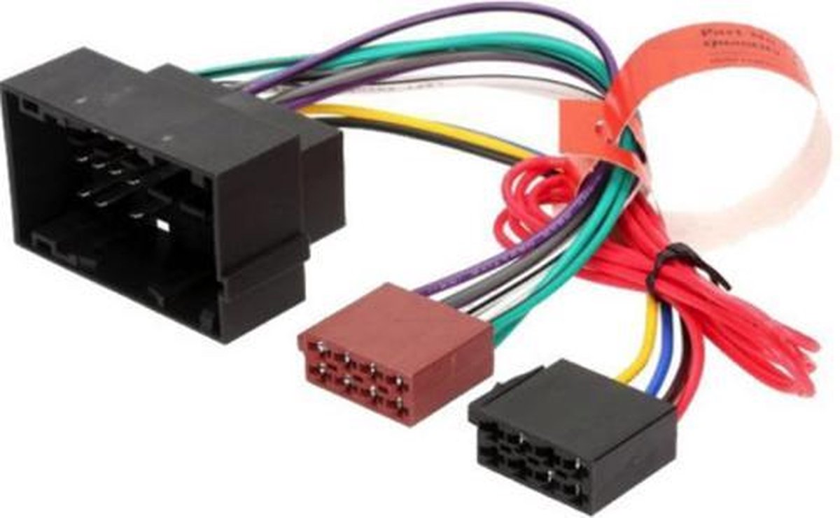Lancia | Jeep | Fiat | Dodge | Alfa Romeo | ISO kabel | verloopstekker voor autoradio