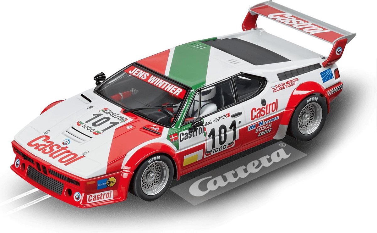 Carrera DIG124 BMW M1 Procar "Team Castrol Denmark