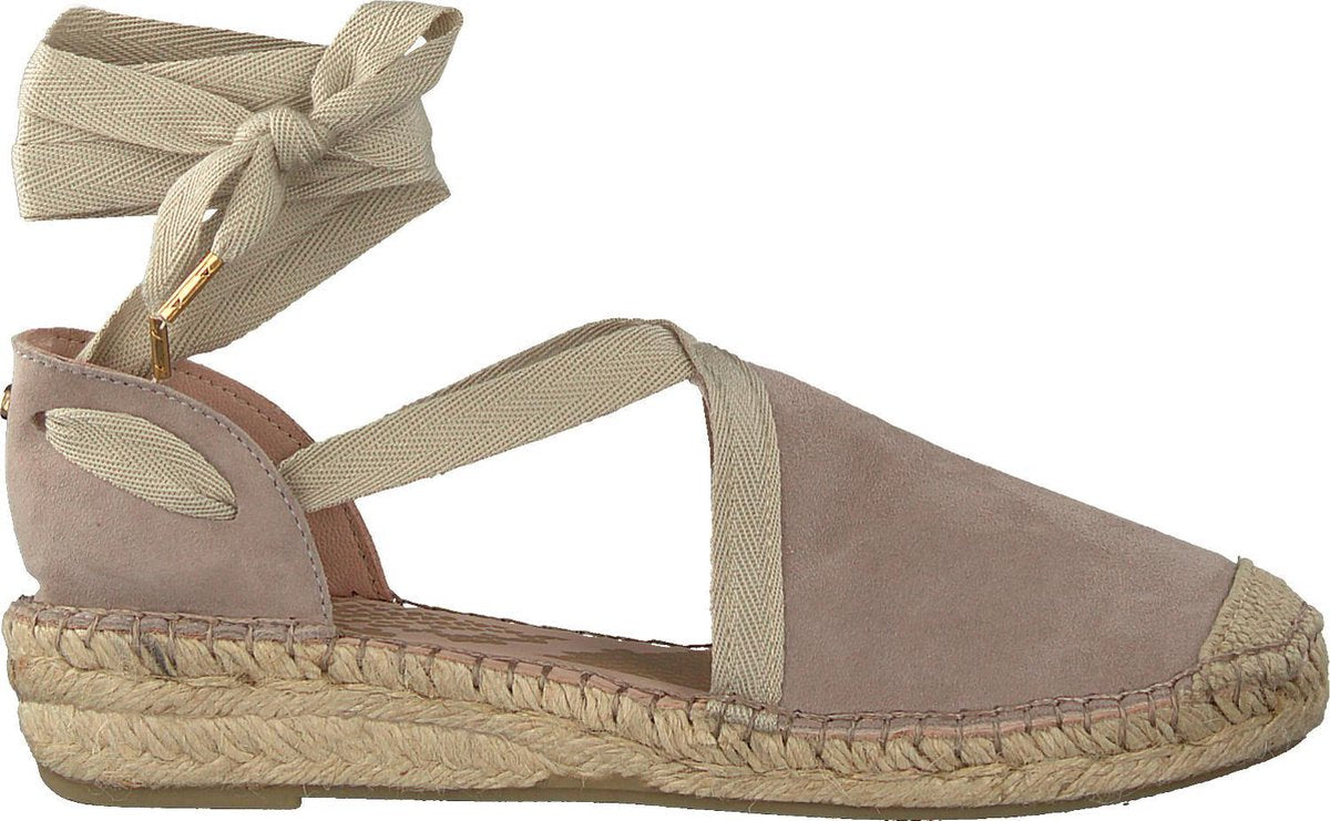 Fred de la Bretoniere 152010145 Espadrilles - Met Sleehak - Dames - Taupe - Maat 36