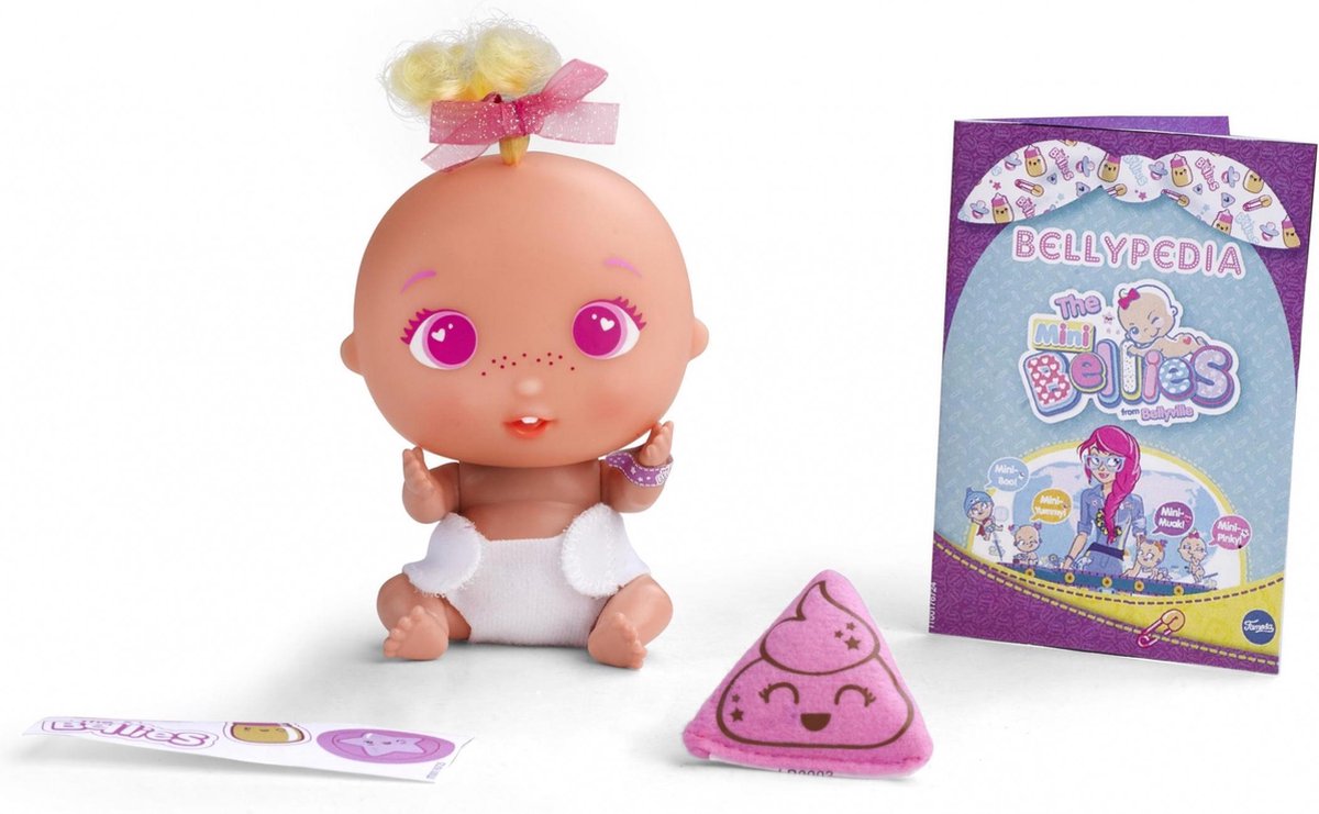 Splash Toys Mini-babypop The Bellies Pinky 17 Mm Meisjes Roze