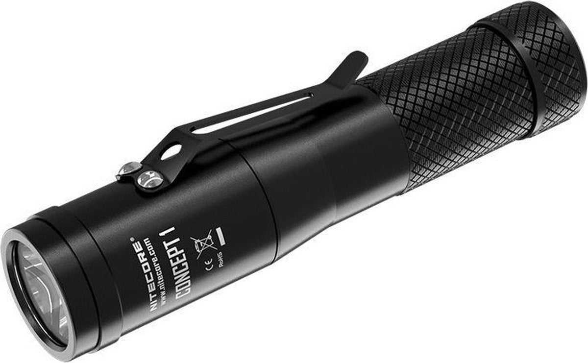 Nitecore Concept 1 Zaklamp - 1800 lumen - 220 meter - zwart