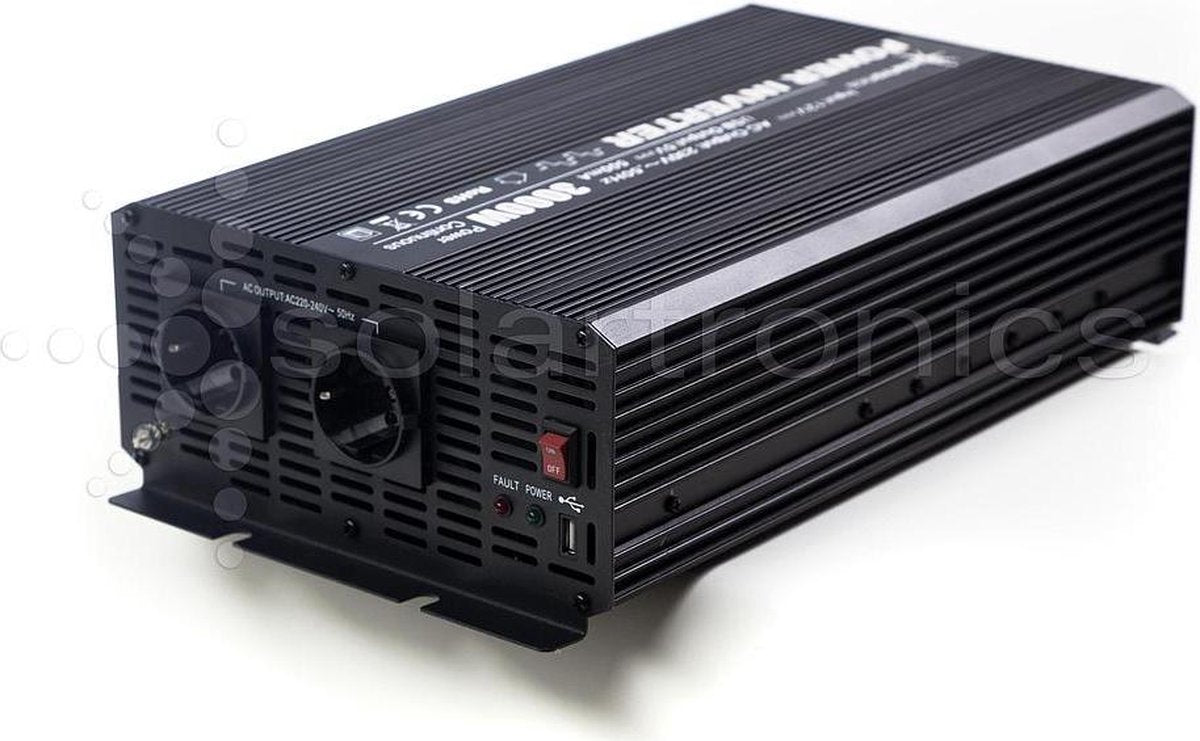 12V - 230V Gemodificeerde sinus Spanningsomvormer 3000W