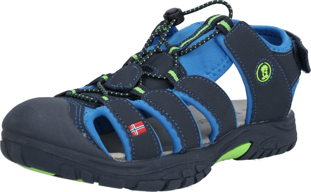 Trollkids sandalen kids kvalvika sandal Groen-26