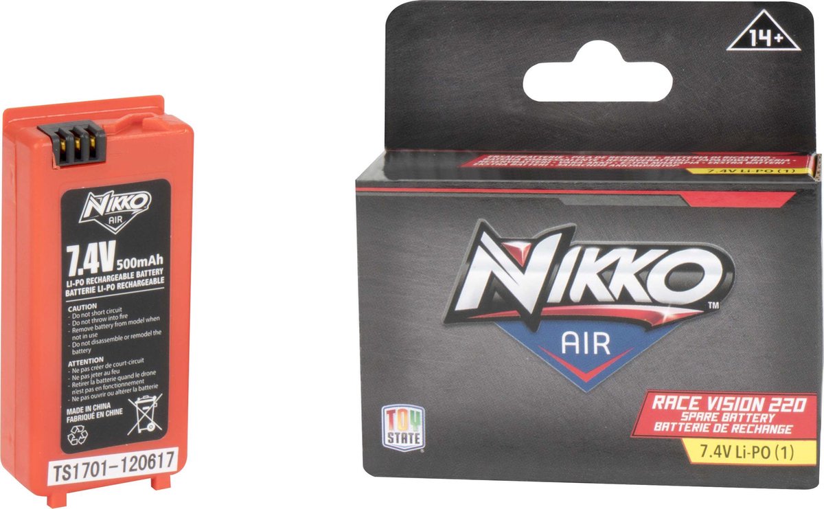 Nikko Air Racers 220 - Reserverbatterij (7.4V Li-PO)