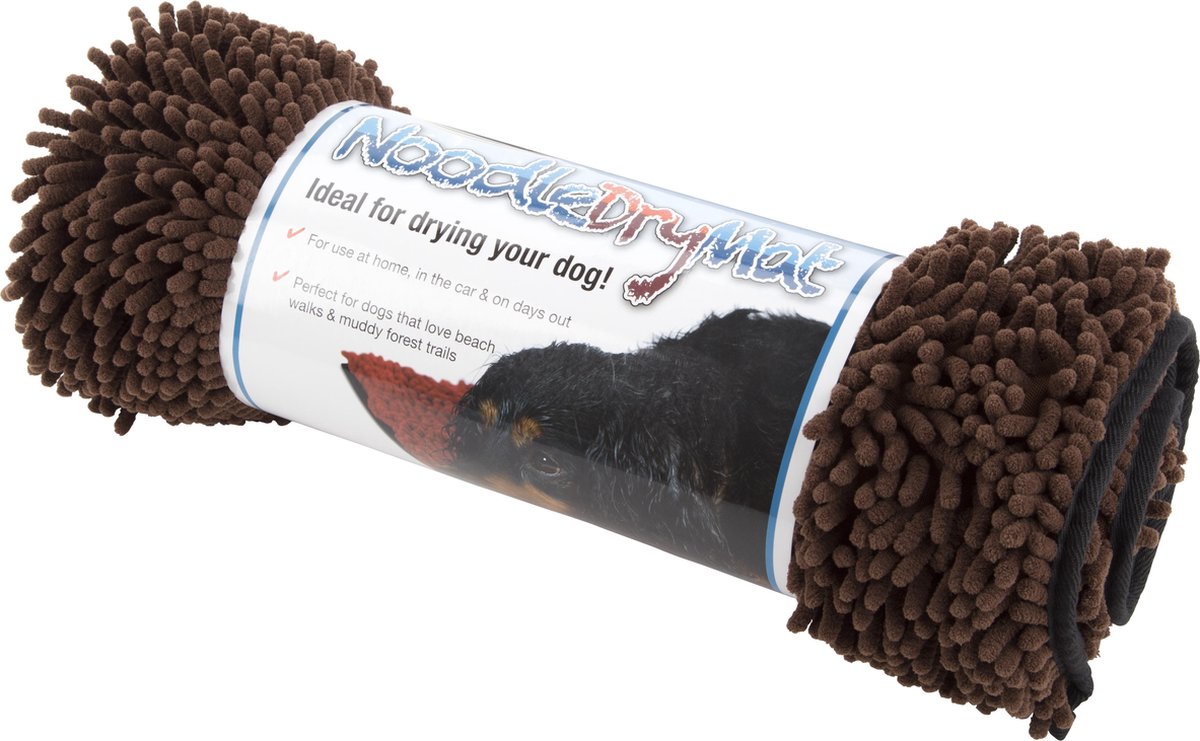 Scruffs Noodle Dry Mat - Bruin - 90 x 60cm