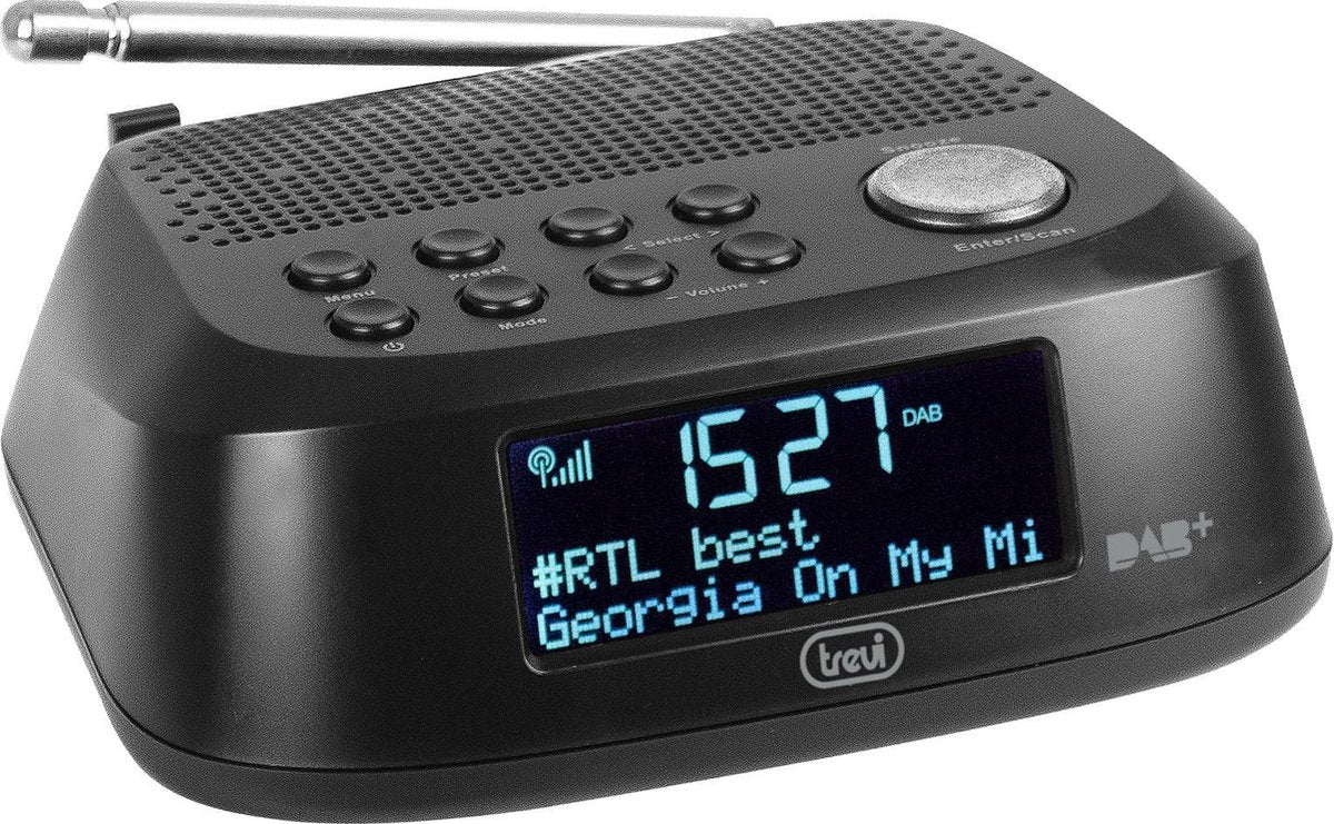 Trevi - Elektronische klokradio met digitale ontvager