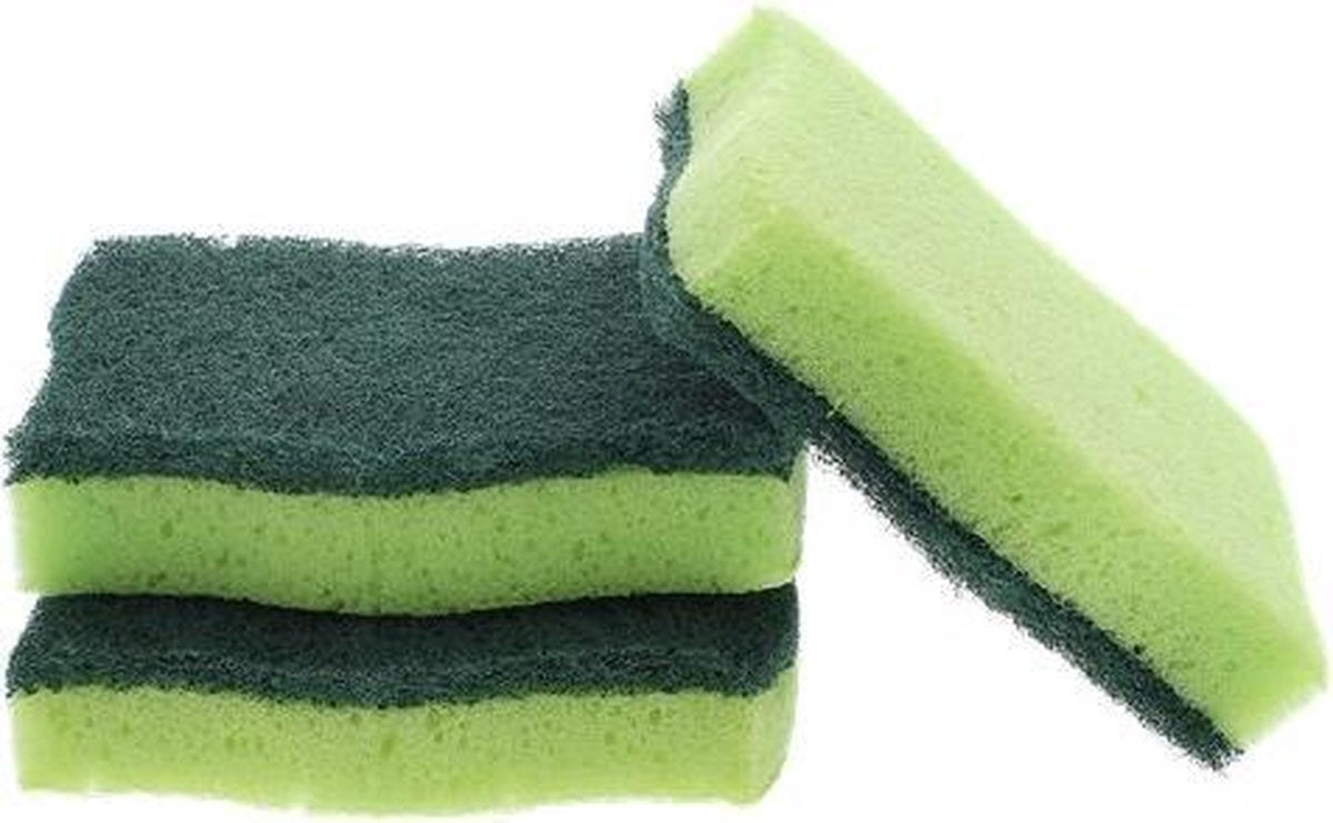 Superschuurspons | 3 stuks | Absorberend - spons -schuur spons - schuurspons