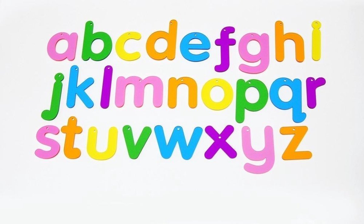 Alfabet Regenboog Letters - Set van 26