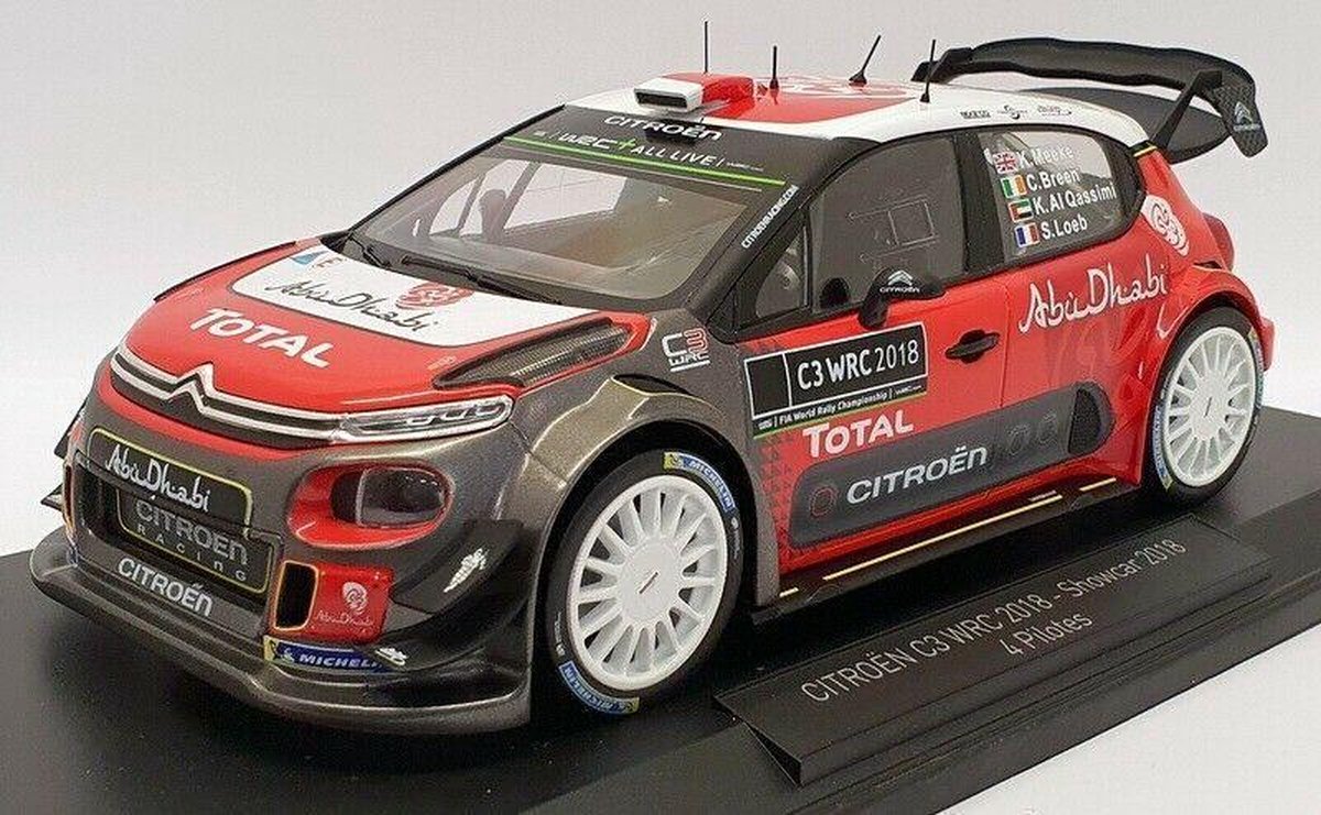 CitroenC3 WRC #0 Press Car 2018