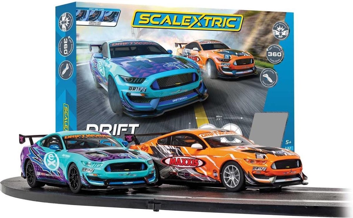 Scalextric - Scalextric Drift 360 Race Set (6/21) * - SC1421 - modelbouwsets