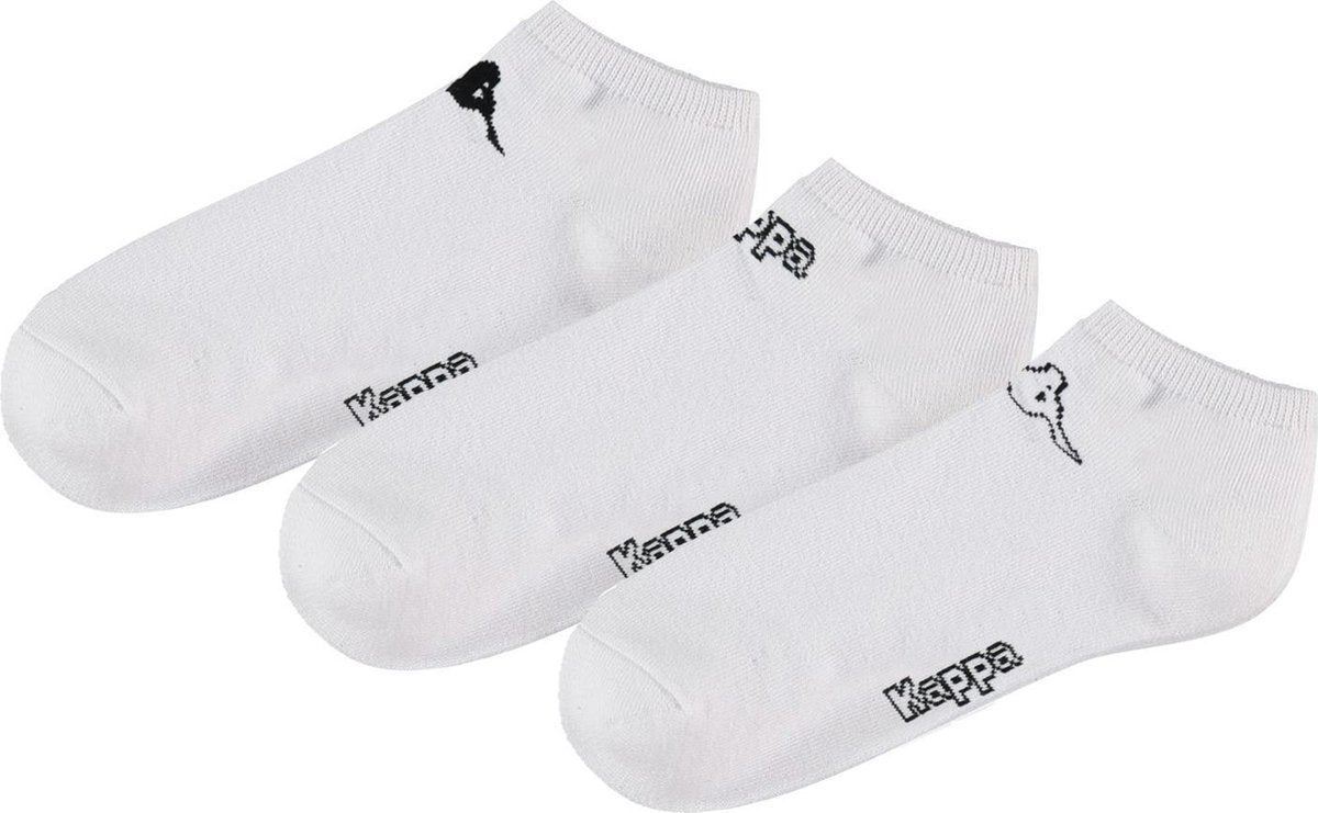 Kappa - Logo Trex 3-Pack - Wit - Algemeen - maat  43 - 46