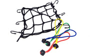 Jumbo zwarte bagagenet fietskrat