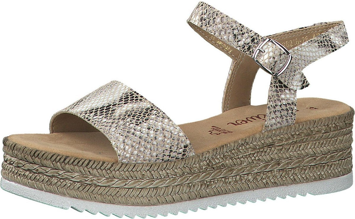 S.oliver sandalen met riem Grijs-37
