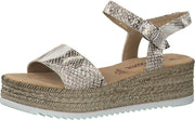 S.oliver sandalen met riem Grijs-37