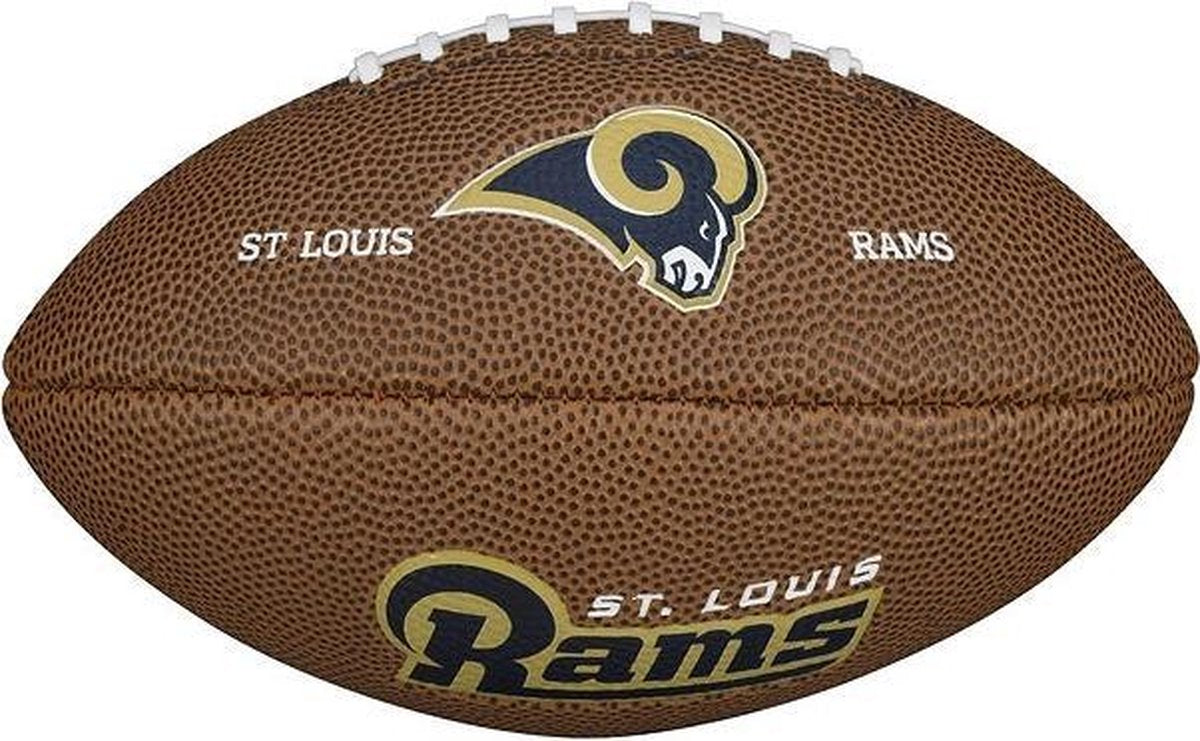 Wilson Nfl Team Logo Mini Rams Rugbybal