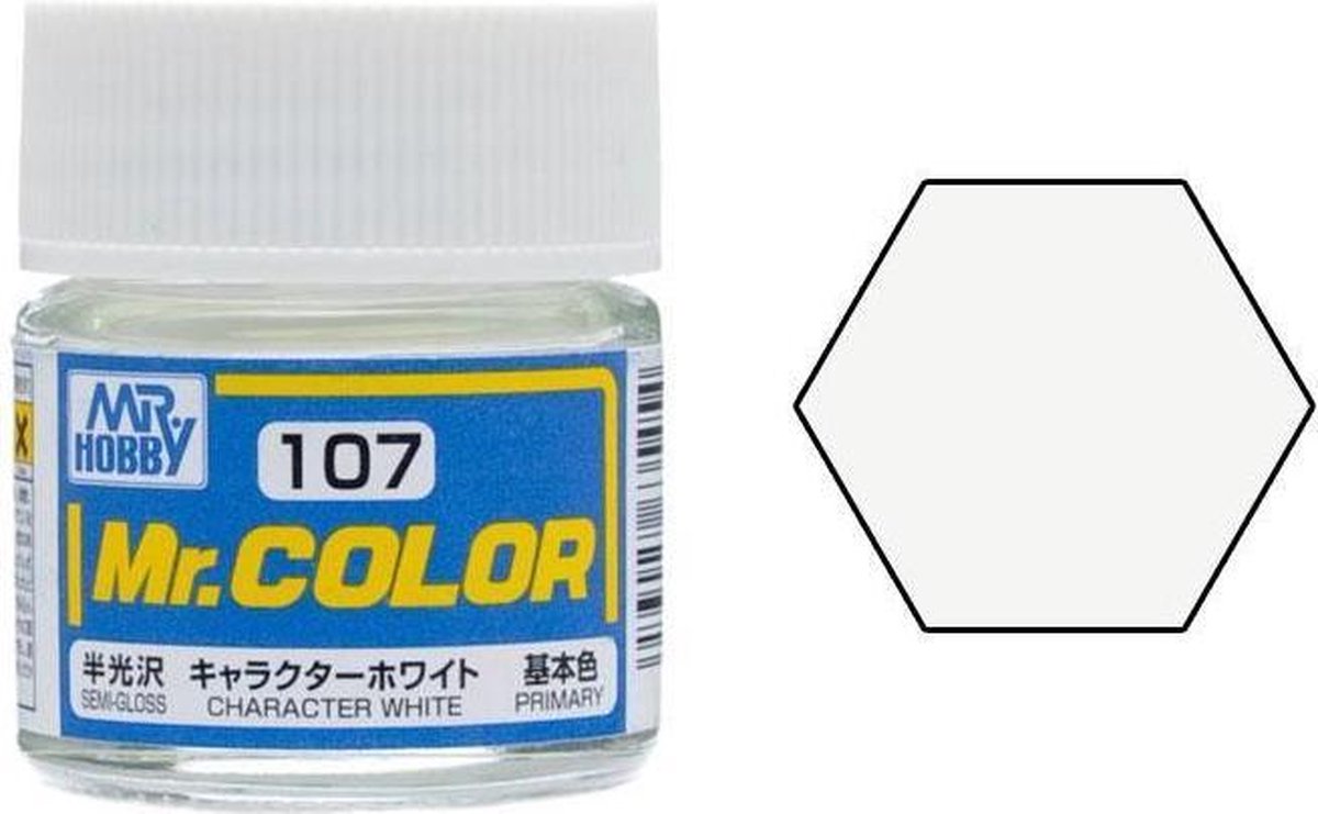 Mrhobby - Mr. Color 10 Ml Character White (Mrh-c-107)