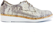 Taupe Durea Veterschoenen Wijdte H - Maat 41