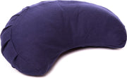 Zenzes PRO halve maan meditatiekussen - marine blauw