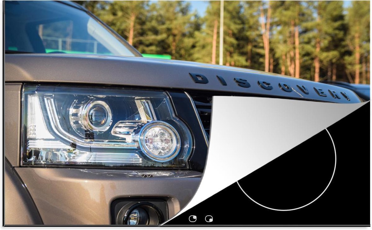 Inductie beschermer - Land Rover - Logo - Koplamp - 78x52 cm - inductiebeschermer
