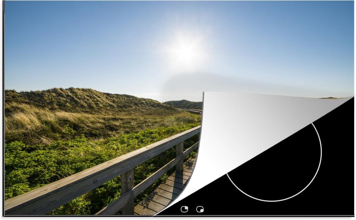 Inductie beschermer - Strand - Zomer - Duitsland - 78x52 cm - inductiebeschermer