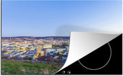 Luxe inductie beschermer Stuttgart - 78x52 cm - Stadsgezicht van Stuttgart  - inductiebeschermer