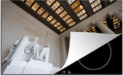 Luxe inductie beschermer Lincoln Memorial - 80x52 cm - Lincoln Memorial en dak  - inductiebeschermer
