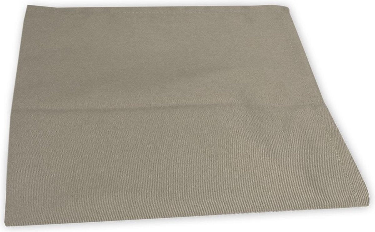 I2T Theedoeken 50x70 cm - Set van 8 - Taupe - 210 gr/m²