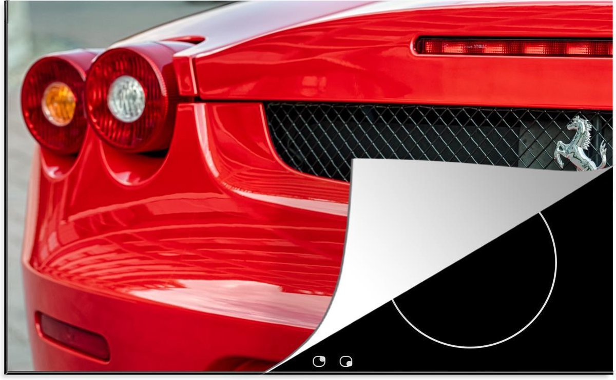 Inductie beschermer - Ferrari - Grill - Paard - 80x52 cm - inductiebeschermer