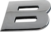 Sumex Plakletter B Chroom 25 X 15 Mm Per Stuk