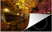 Luxe inductie beschermer Boulevard - 78x52 cm - beroemde boulevard van Berlijn  - inductiebeschermer