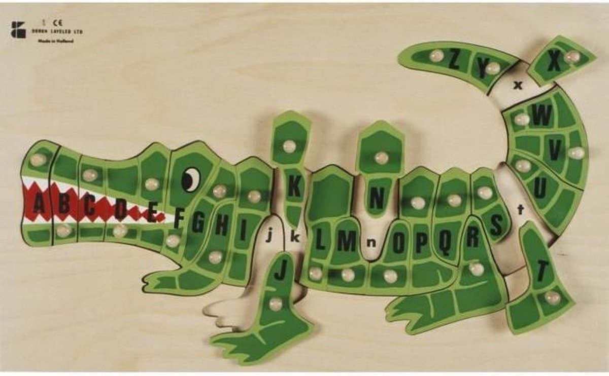 BSM Inbouwspeelgoed ABC The Alligator