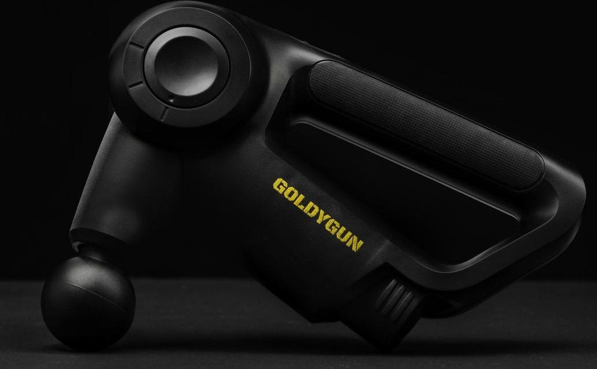 Goldyone | Goldygun | Percussie Therapie | Massage Pistool | 16mm Klopmassage | Massage Gun | Sport Massage |