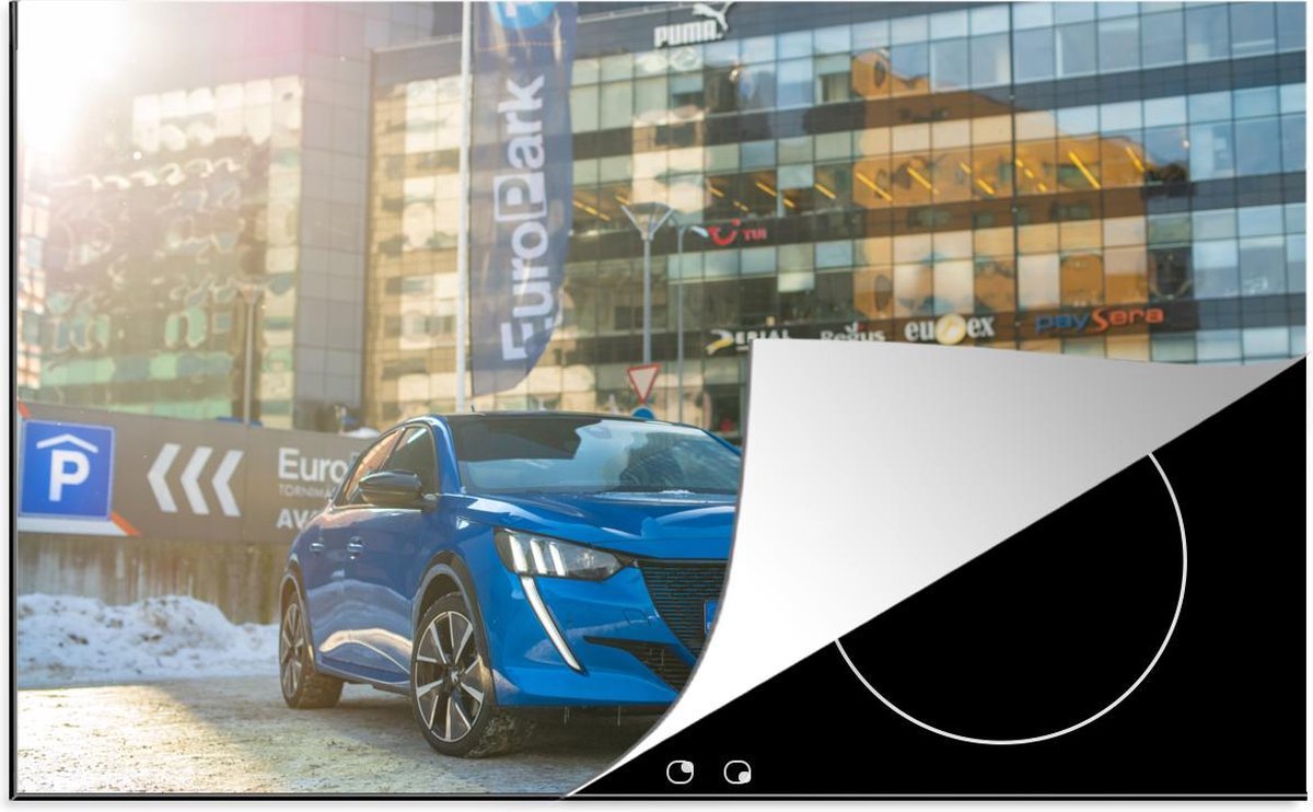 Inductie beschermer - Peugeot - Auto - Estland - 78x52 cm - inductiebeschermer