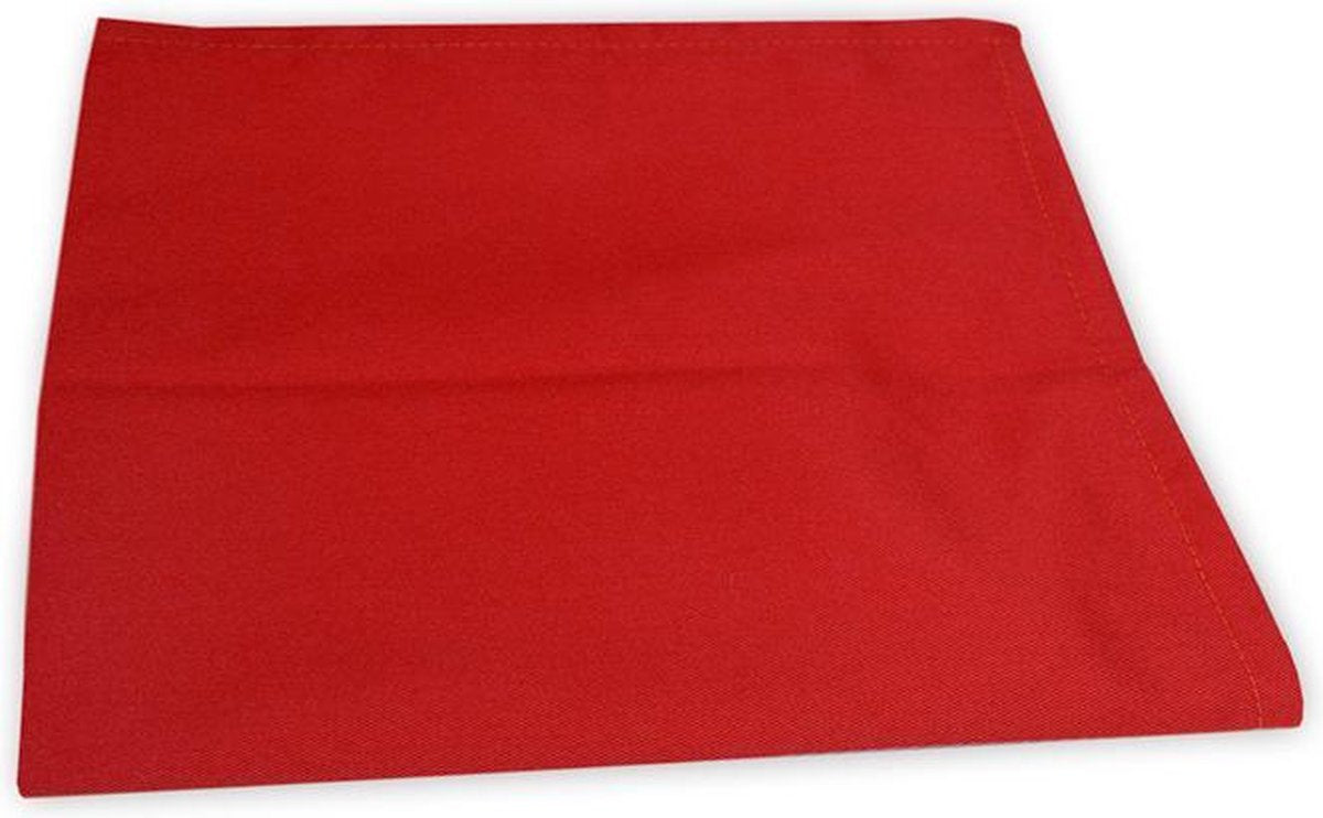Unico Theedoeken 50x70cm 10 stuks-Rood