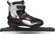 Nijdam Norenschaats - Semi-Softboot - Zwart/Zilver/Rood - 47