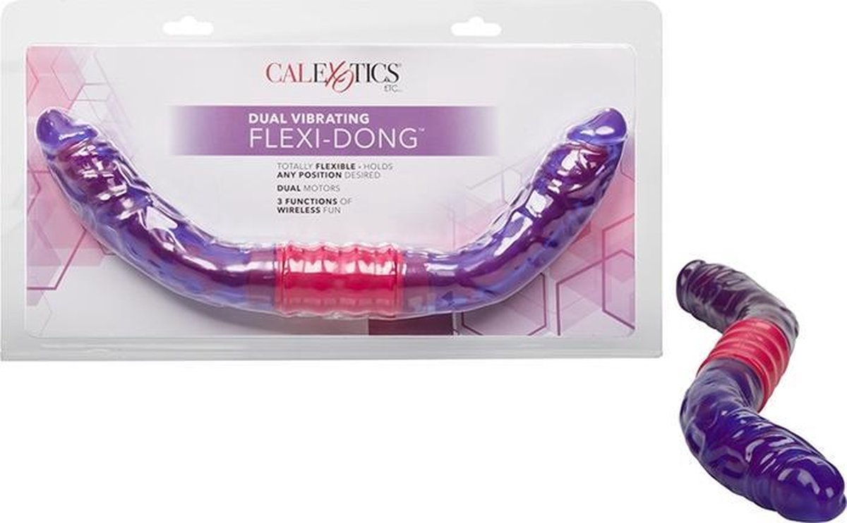 Dual Vibrating Flexi-Dong™ - Couples Vibrators -
